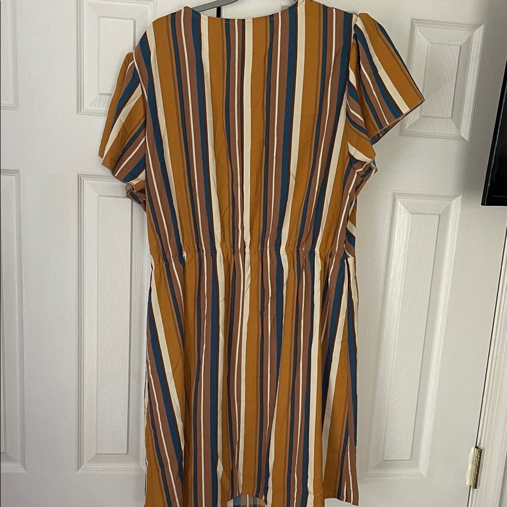SHEIN Multicolor Striped Midi Dress - Picture 4 of 5